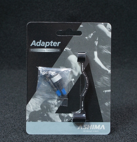 Адаптер для дискового тормоза Ashima AU-31 PM-PM +20мм черный