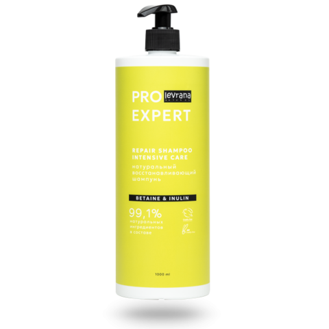 Levrana Pro Expert Натуральный восстанавливающий шампунь, 1л
