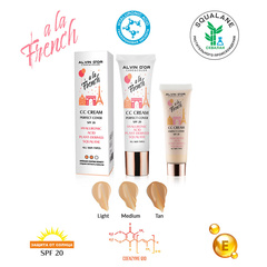 Alvin D`or  A LA FRENCH ALF-02 Тональный СС-крем для лица SPF 20  тон 03 Tan 25ml