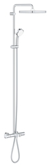 Душевая система GROHE Tempesta Cosmopolitan 250 CUBE с термостатом для ванны, излив 169 мм, хром (26691000)