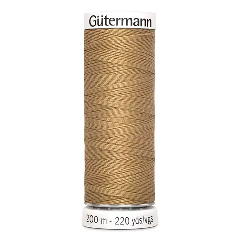 Нить Sew-All 200 м, Gutermann, 591 песочно-желтый