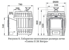 Кожух Бочка ТМФ Саяны с обечайками