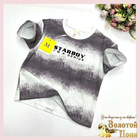 Футболка хлопок м (2-8) 250515-W4128
