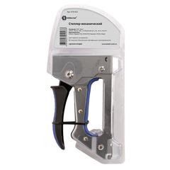 Степлер механический КОБАЛЬТ скобы 6-10 мм, тип 53 скобы 6-10мм (тип 53), стальной корпус, прорезиненная рук-ка (919-433)