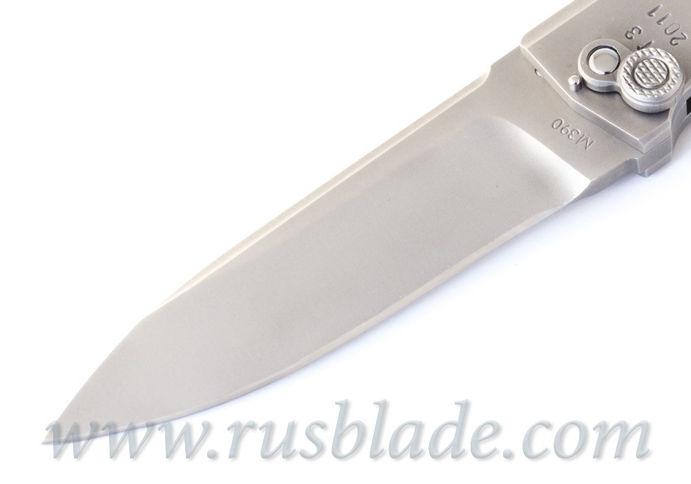 Custom Urakov T3 M390 steel Folding knife - фотография 