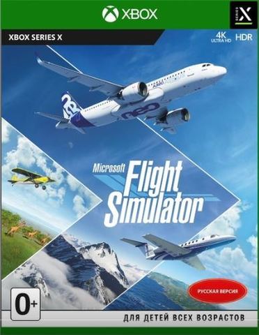 Microsoft Flight Simulator Стандартное издание (8J6-00021) (Xbox Series X, полностью на русском языке)