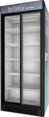 Холодильный шкаф Briskly 8 Slide AD (белый внутр. кабинет)
