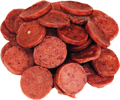 Деревенские лакомства для собак нежные медальоны с мясом страуса, 90г