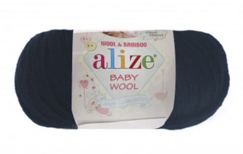 Пряжа Alize (Baby Wool) - (58-Темно-синий)