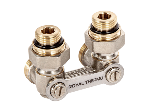 ROYAL THERMO RTE 07.00002 Узел нижнего подключения угловой ½