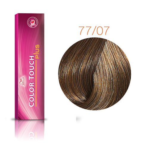 Wella Professional Color Touch Plus 77/07 (Олива) - Тонирующая краска для волос