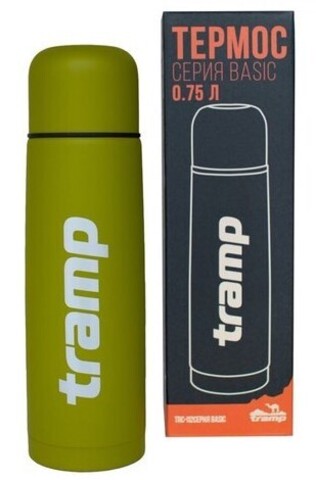 Картинка термос Tramp basic 0,75 оливковый - 1