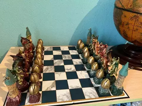 Гарри Поттер настольная игра шахматы Драконы
