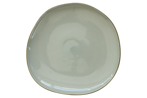 Тарелка обеденная 27см Easy Life Organica зелёная