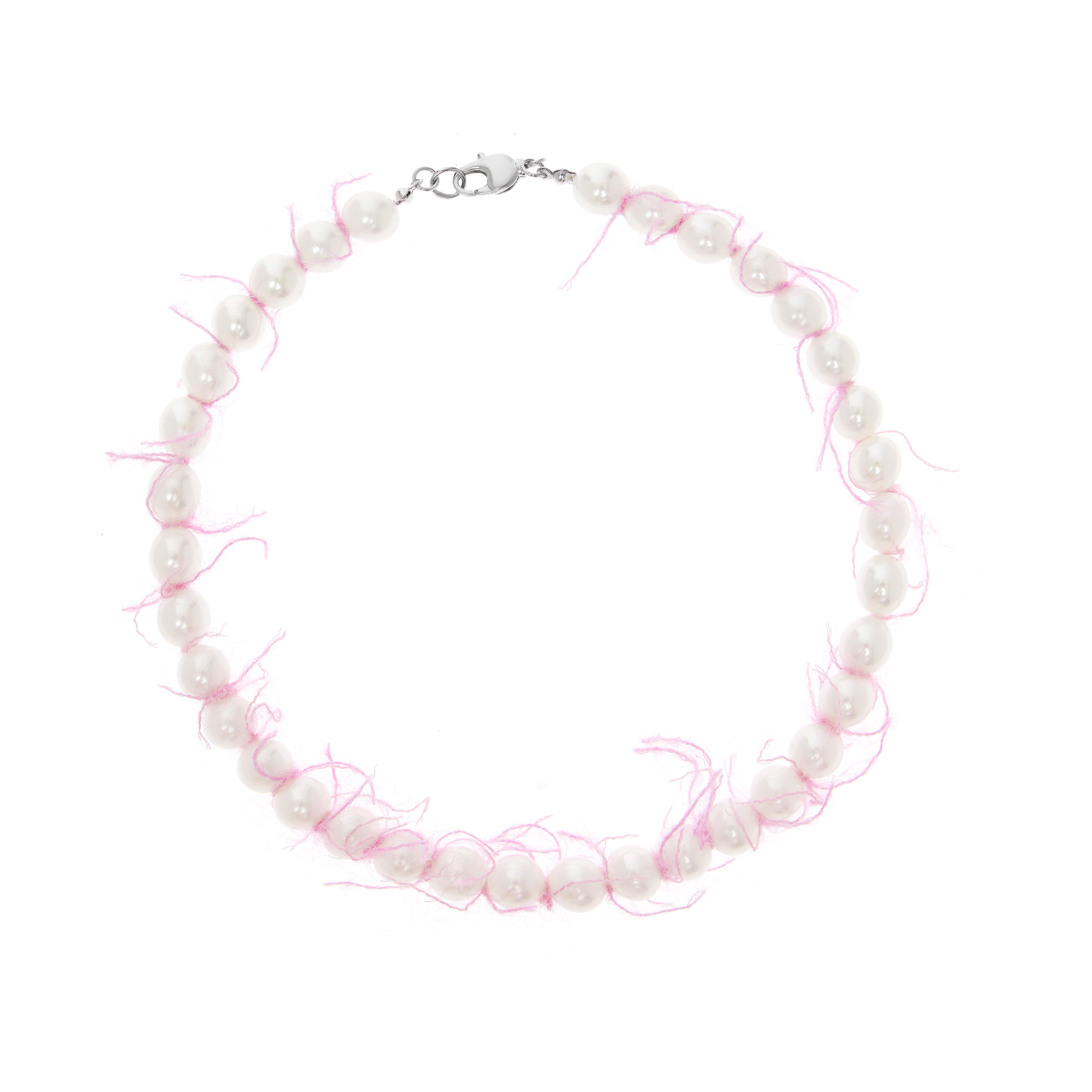 HOLLY JUNE Колье Fluffy Pearl Necklace necklace dia pearl