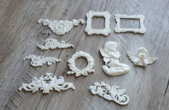 Рамка для фотоальбома - набор для скрапбукинга и декора, акриловые, набор 2 шт.