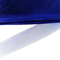 Лента регилин, сетка, ш. 5 см, тёмно-синий