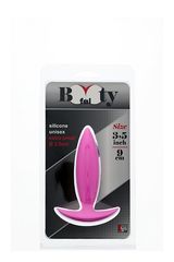 Малая розовая анальная пробка BOOTYFUL ANAL PLUG XTRA SMALL PINK - 9 см. - 