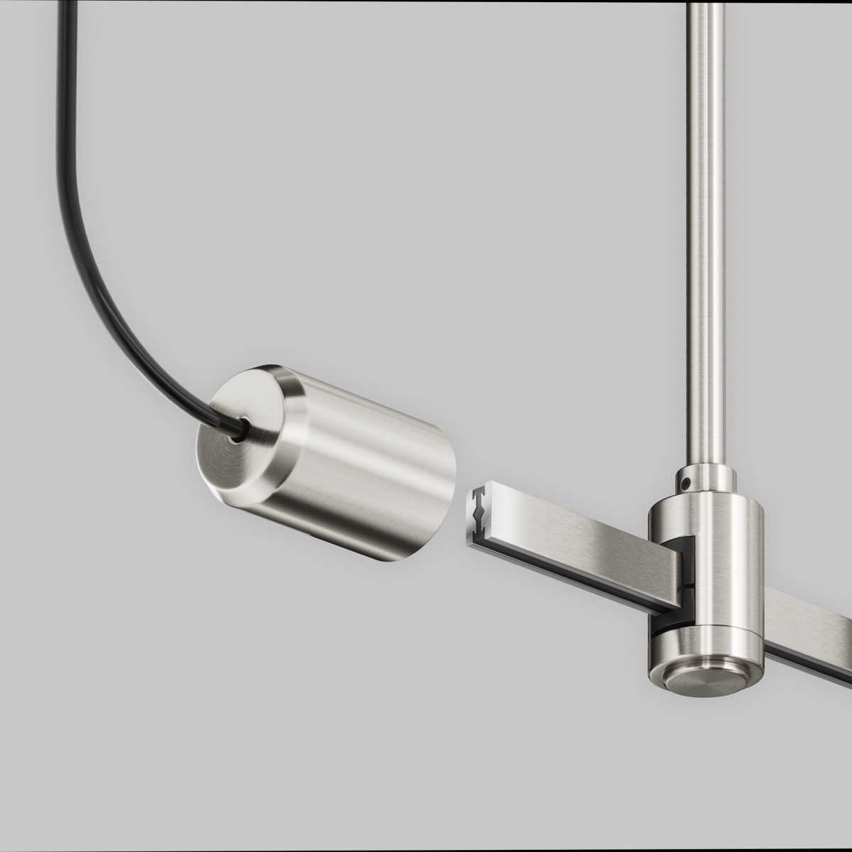 Ввод питания боковой Maytoni Technical TRA154C-SB1-PT