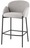 Стул барный Кирби светло-серый