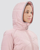 Премиальная куртка для лыж и зимнего бега Nordski Hybrid Warm 2.0 Soft Pink W женская