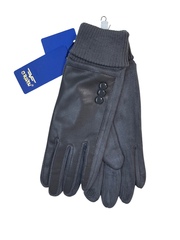 Перчатки. Женские. Материал верха: Эко кожа+ Спандекс. 12 шт в упаковке, разные цвета.