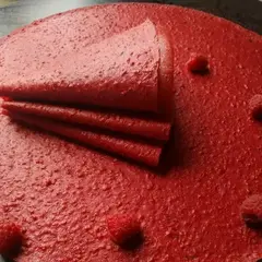 Пастила из красной садовой малины "Белкин снек", 40 г