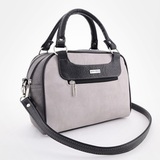 Сумка Саломея 269 мульти итальянский серо-черный