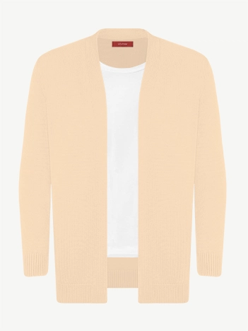 Кардиган с планкой из кашемира