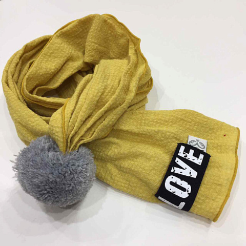 452 Шарф "Pom Pom"