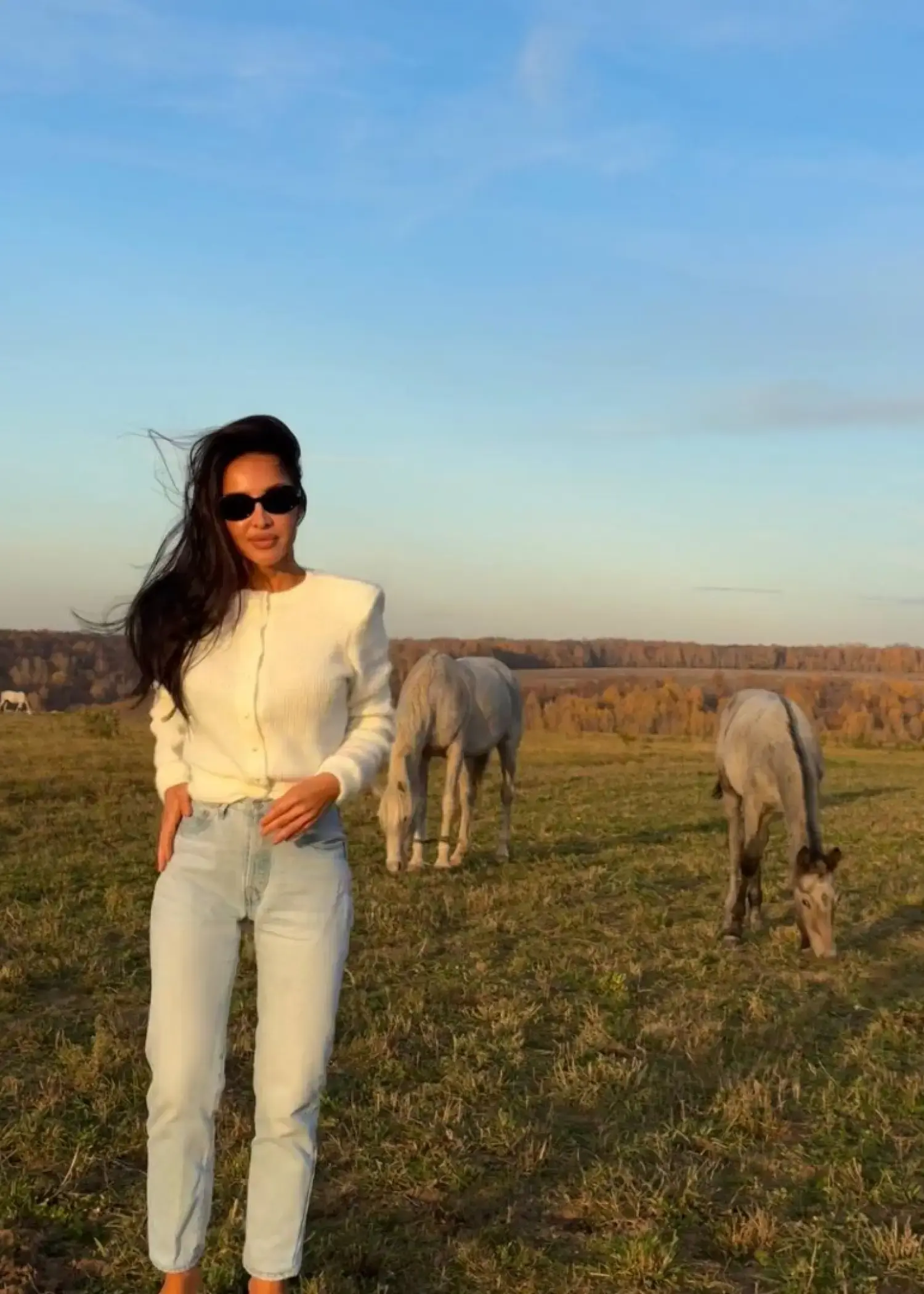 Кардиган Maison, Белый