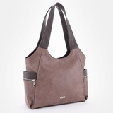 Сумка Саломея 618 македония какао + шоколад