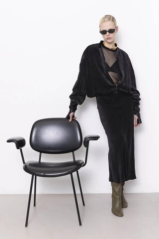 Nude Бомбер велюровый