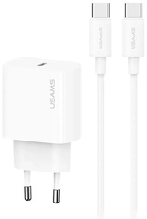 Зарядное устройство Usams OYXLTZ01 USB Type-C белый