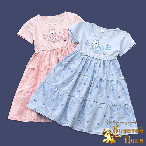 Платье хлопок д (4-8) 260302-SW1027