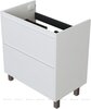 Aquanet 348195 Тумба с раковиной Nova Lite 2.0 75 напольная цв. белый глянец (348195)