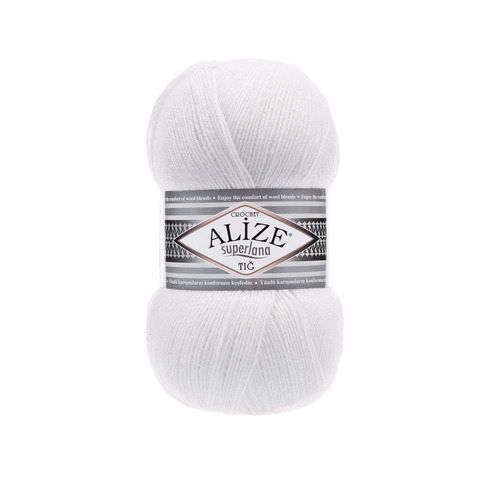 Пряжа Superlana Tig 55 (Высококачественная шерсть Тигриная)