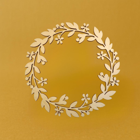 Венок ,25см , фанера