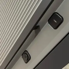 Уличная входная дверь с терморазрывом Термолаб 1 тепло Асфальт с патиной 29 Хомс Черный кварц