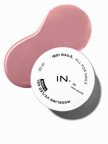 Гель моделирующий IBDI NAILS 08 Rose Quartz 30мл