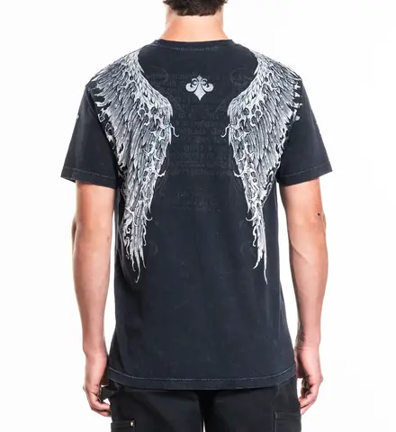 Affliction | Футболка мужская Reckoning Tee A27674 сзади