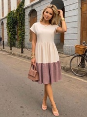 Платье Лаки (бежевое) П15799-12М LT Collection