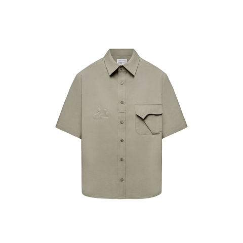 Рубашка Called a Garment Hikercore Shirt "Dusty Olive"