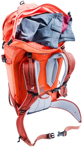 Картинка рюкзак для сноуборда Deuter freerider pro 34+ lava-papaya - 5