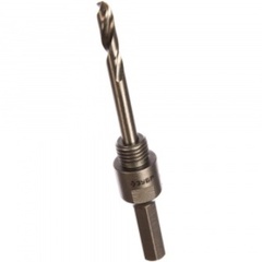 Державка Зубр Профи для коронки универсальной твердосплавные резцы d&gt;22мм HEX сверло HSS 8х100мм