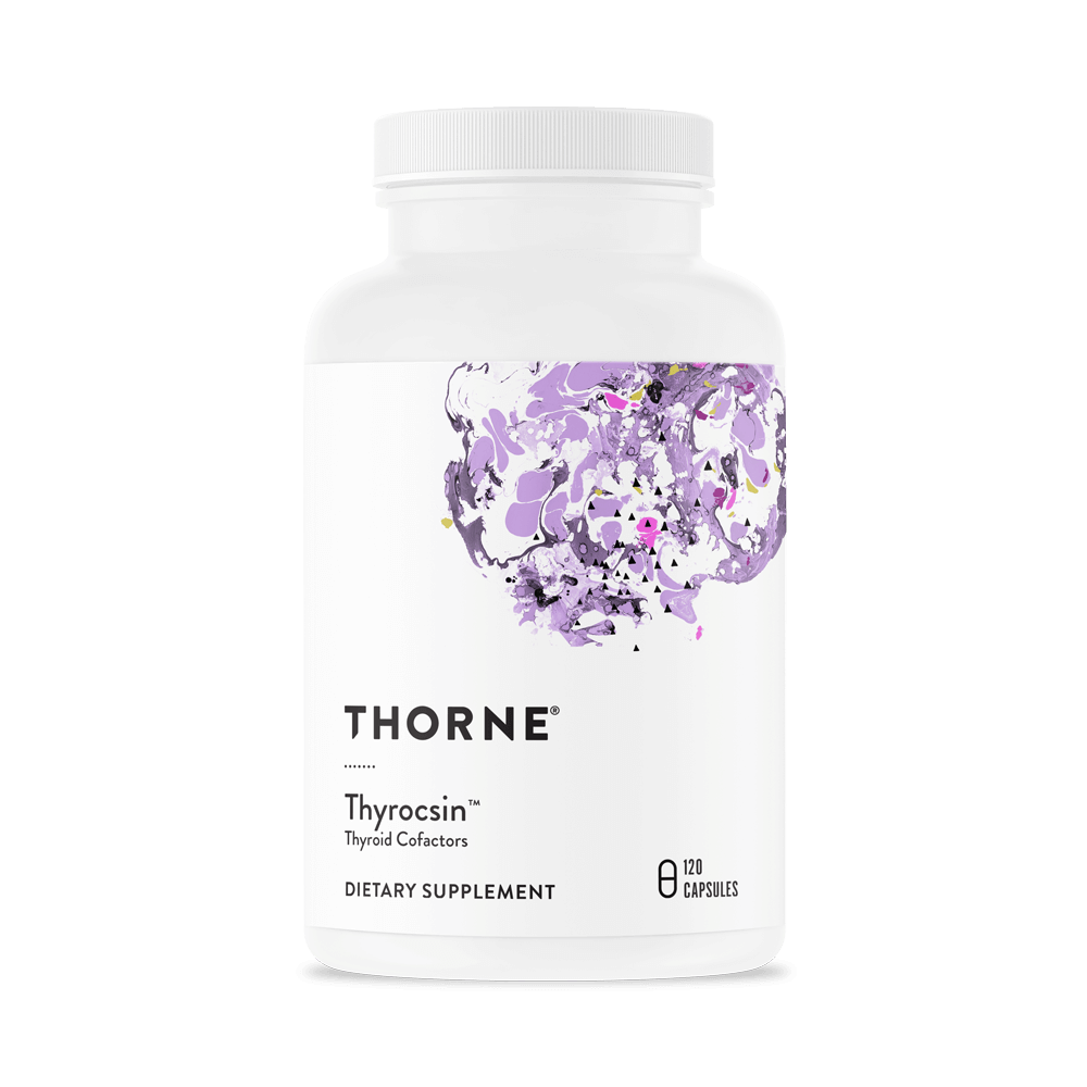 Кофакторы для щитовидной железы, Thyrocsin, Thorne Research, 120 капсул 1