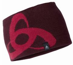 Повязка Odlo Ceramiwarm Mid Cage, winetasting-deep claret
