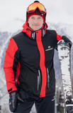 Горнолыжный костюм Nordski Extreme Black-Red мужской