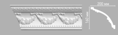 Карниз потолочный 95026