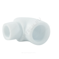 Угольник PP-R белый Дн 20х90гр внутр/наруж пайка для труб VALFEX 10110020